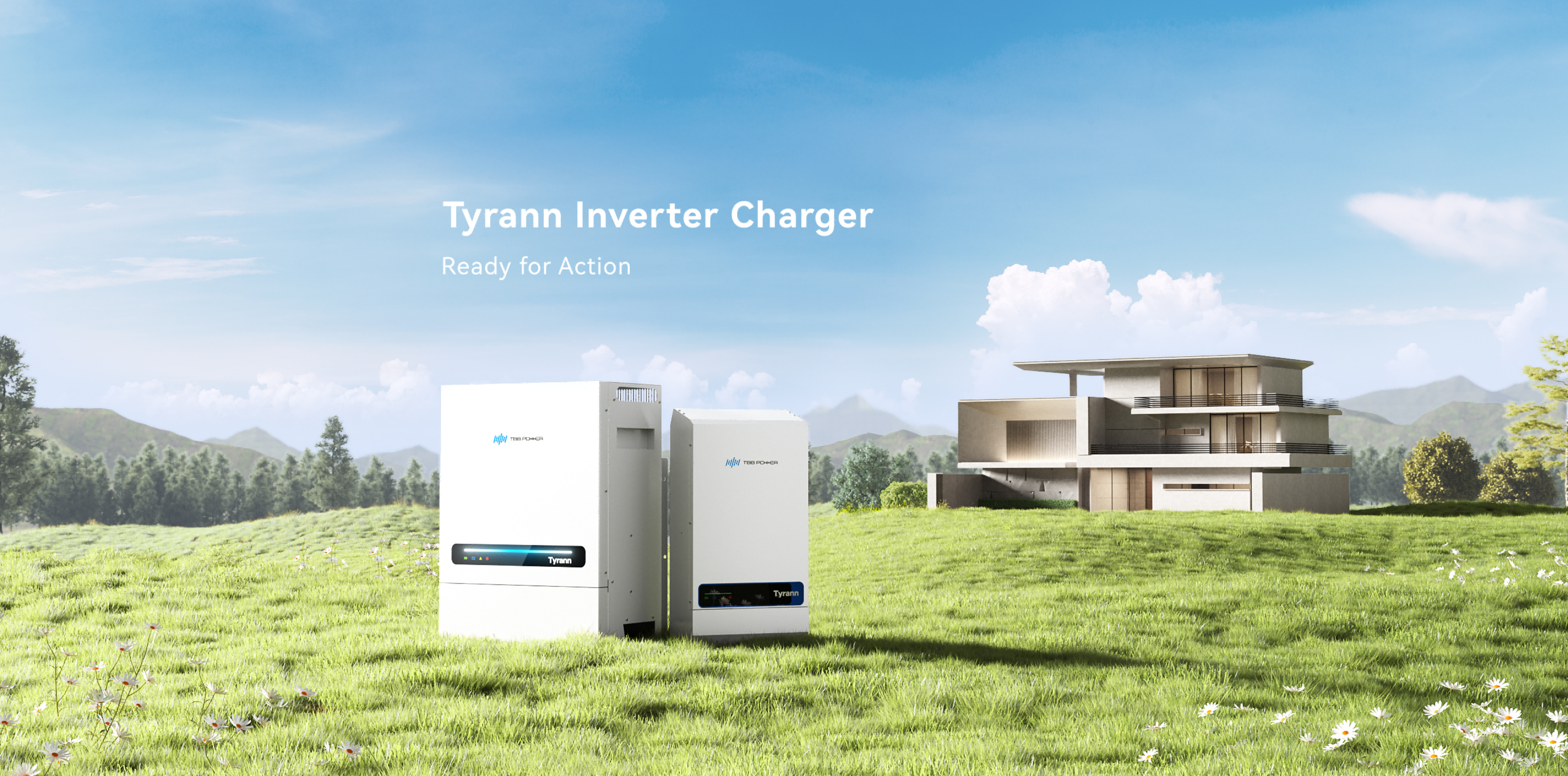 Tyrann inverter charge for off-grid ess
