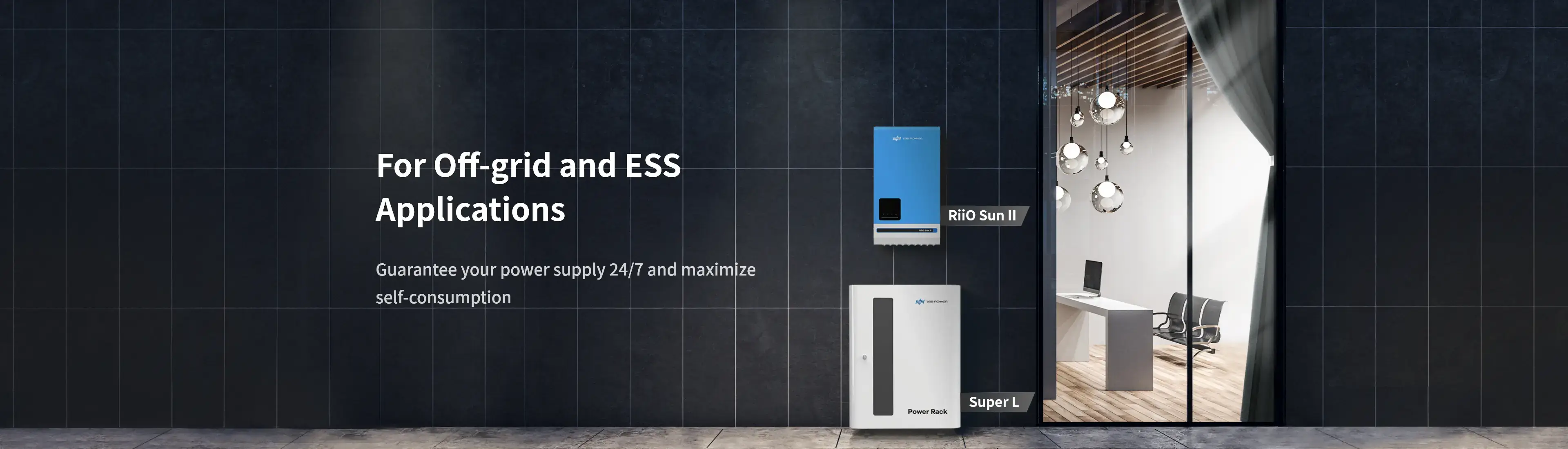 Super l lithium iron phosphate battery for off-grid and ess applications
