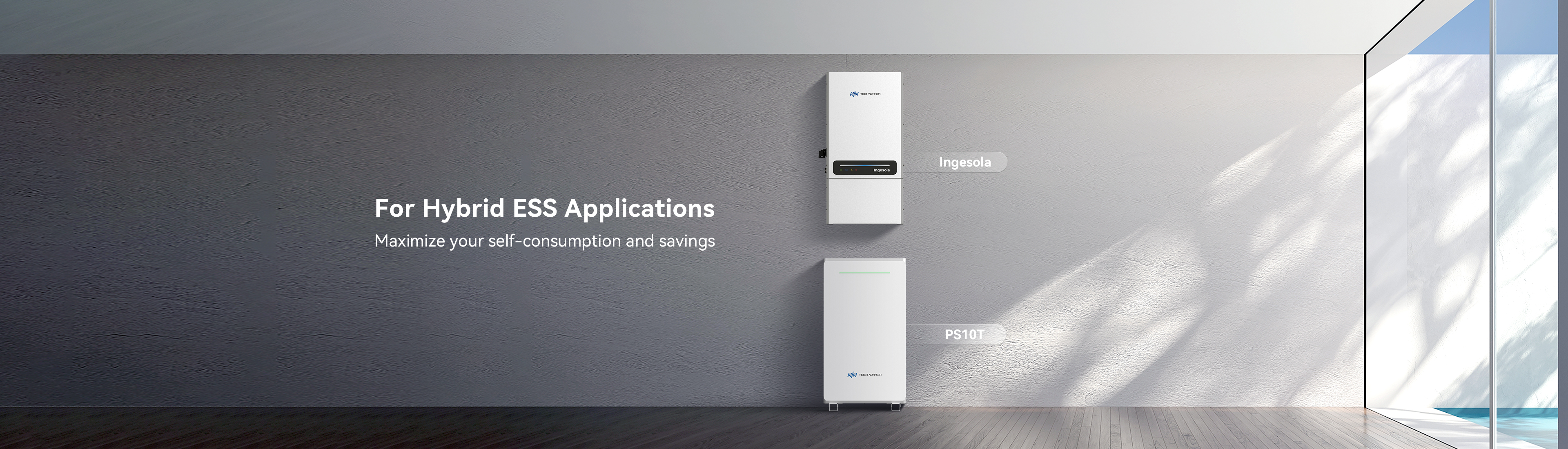Ingesola single-phase hybrid inverter for hybrid solutions applications