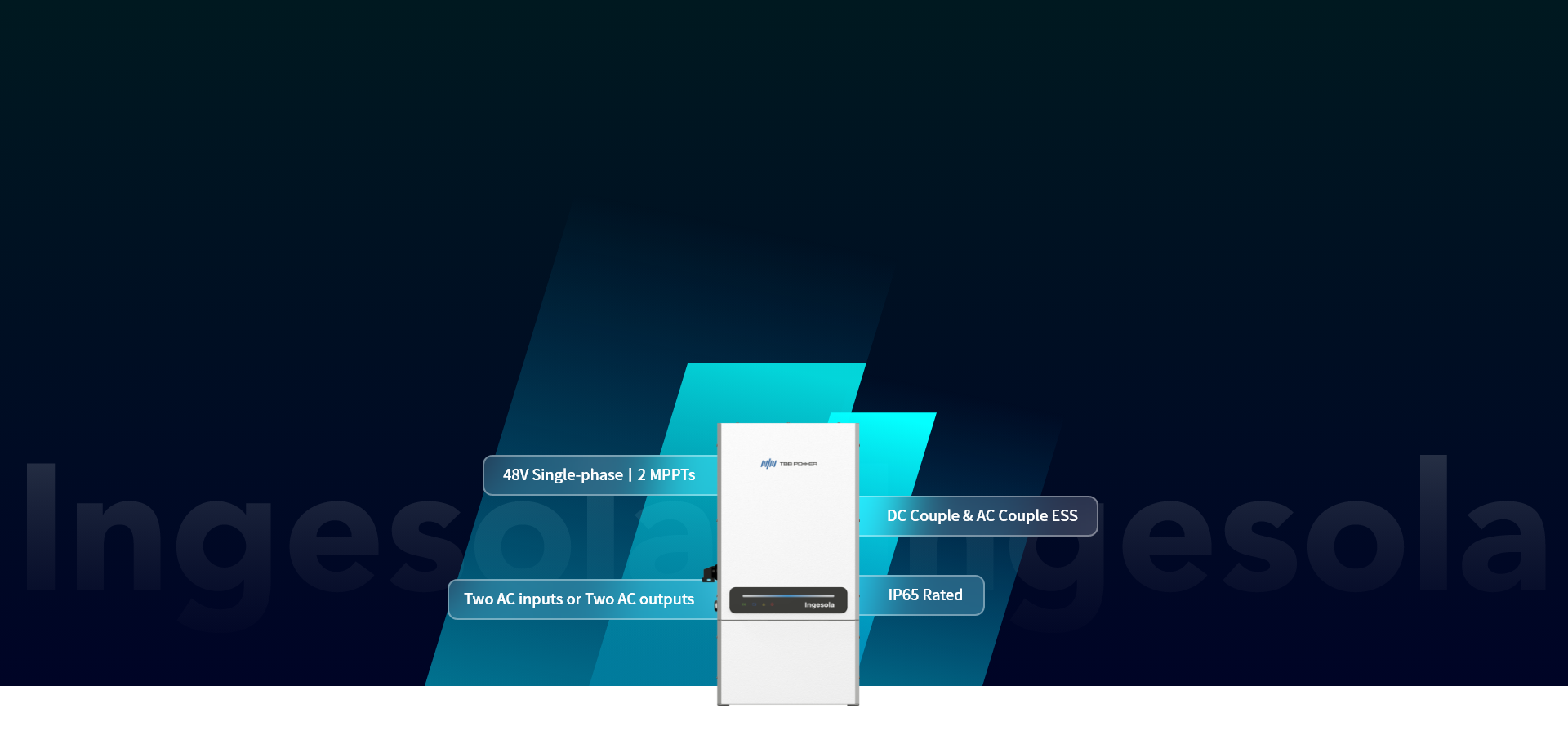 Ingesola single-phase hybrid inverter product features