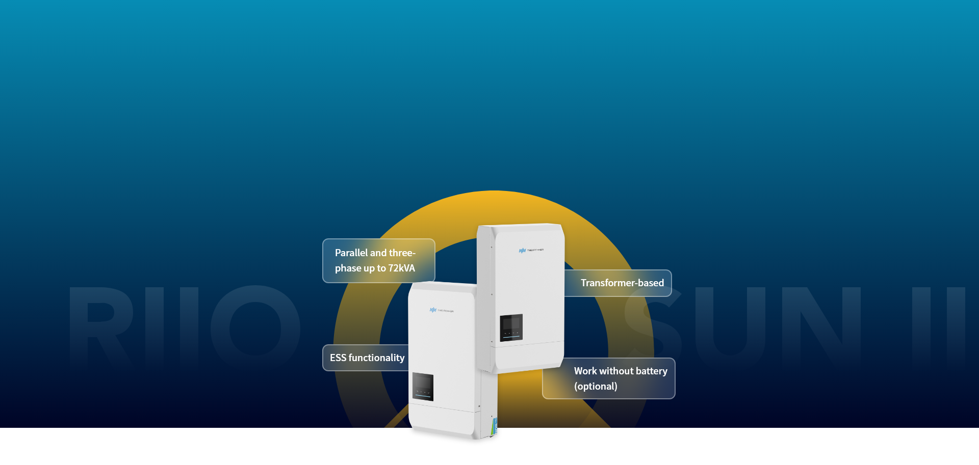TBB Riiosun II 5KVA Hybrid Solar Inverter